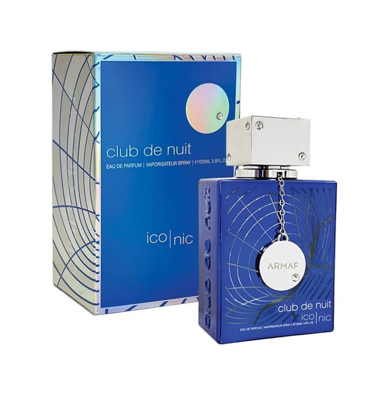 Perfume Hombre Club de Nuit Blue Iconic EDP 105 Ml