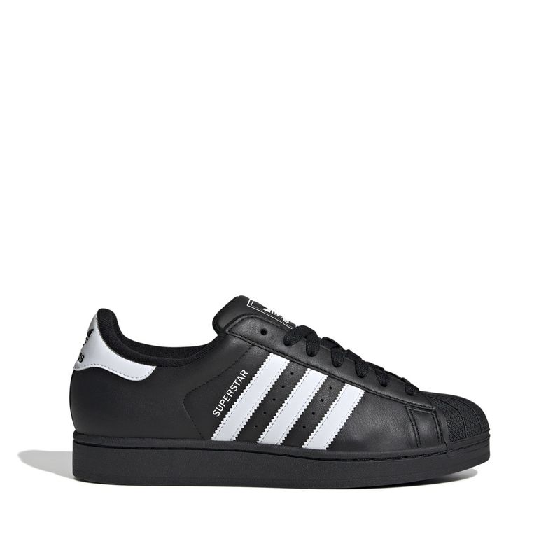 ADIDAS ORIGINALS - Superstar Ii Zapatilla Urbana Mujer Cuero Negro Adidas Originals