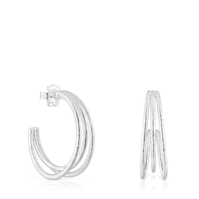 TOUS - Aros de Plata Mujer Tous