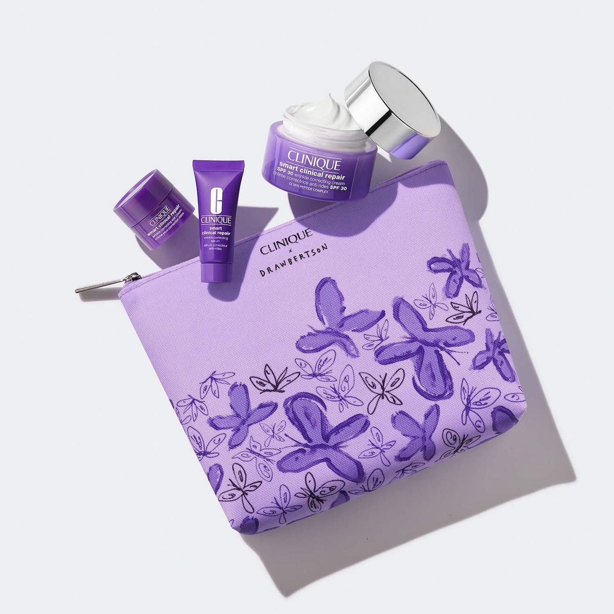 CLINIQUE - Set Rutina Hidratación Antiedad Spf30 Clinique Smart Clinical Repair 50 Ml, 10 Ml Y 5