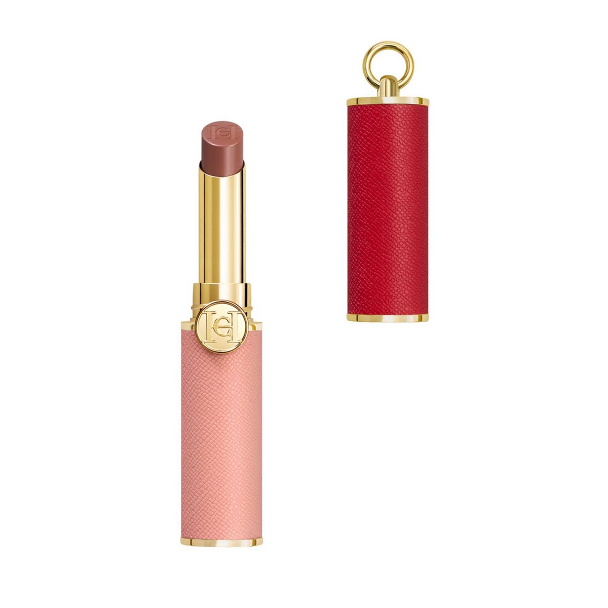 CAROLINA HERRERA - Bundle Good Girl Maxi Glaze Lipstick Carolina Herrera 843 & Red-Pink Case