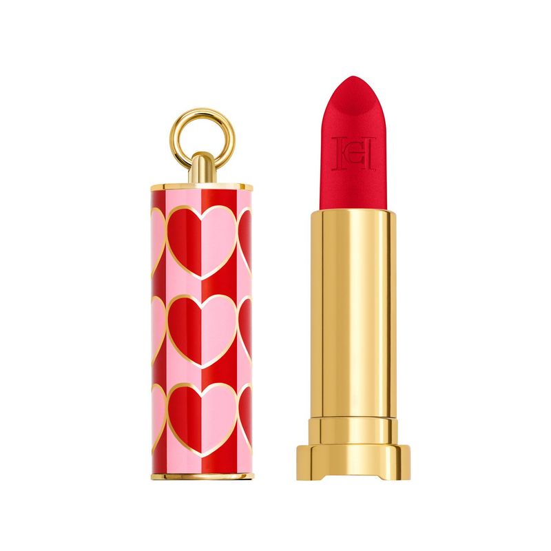 CAROLINA HERRERA - Bundle Fabulous Kiss Lipstick Matte Carolina Herrera 310 & Love Karma Cap