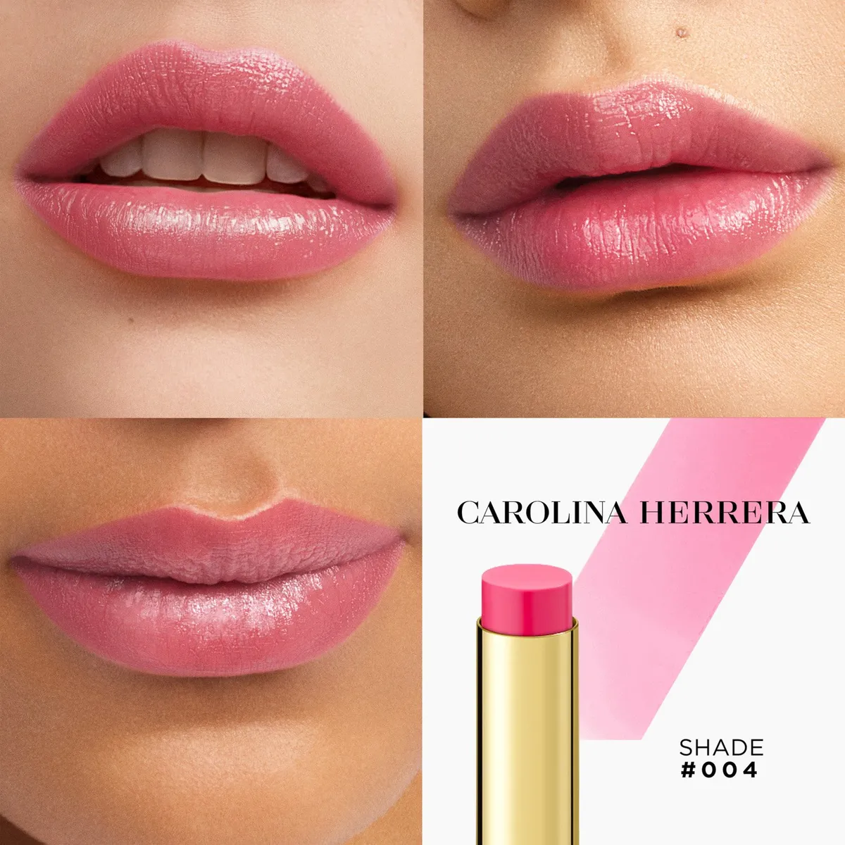 CAROLINA HERRERA - Bundle Good Girl Mini Tint Balm Carolina Herrera 004 & Red-Pink Case