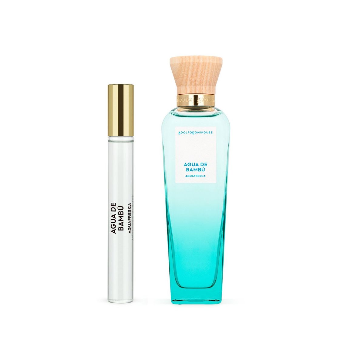 ADOLFO DOMINGUEZ - Perfume Mujer Adolfo Domínguez Agua de Bambú EDT 120ml + Megaspritzer 10ml