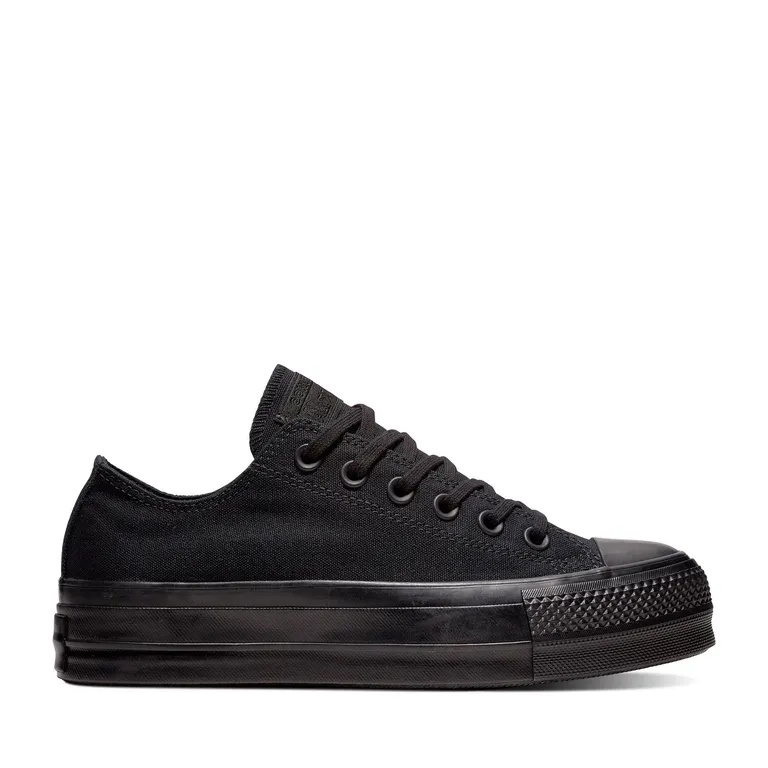 Chuck Taylor All Star Lift Kids Zapatilla Urbana Niño Negro