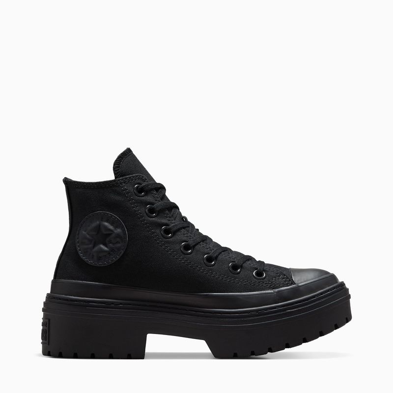 CONVERSE - Chuck Taylor All Star Lugged Heel Kids Zapatilla Urbana Niño Negro Converse