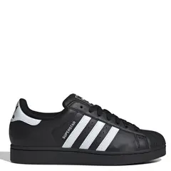 ADIDAS ORIGINALS - Superstar II Zapatilla Urbana Hombre Cuero Negro