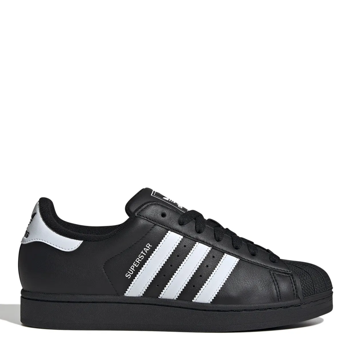 ADIDAS ORIGINALS - Superstar II Zapatilla Urbana Hombre Cuero Negro Adidas Originals