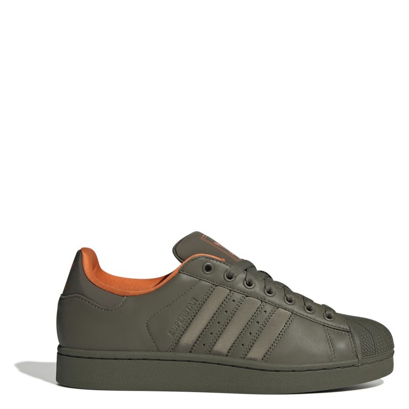 ADIDAS ORIGINALS - Superstar II Zapatilla Urbana Hombre Cuero Verde Adidas Originals