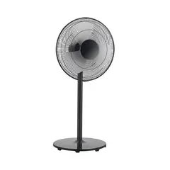 MIDEA - Ventilador de Pedestal Ajustable MFP16MBK2IN Negro