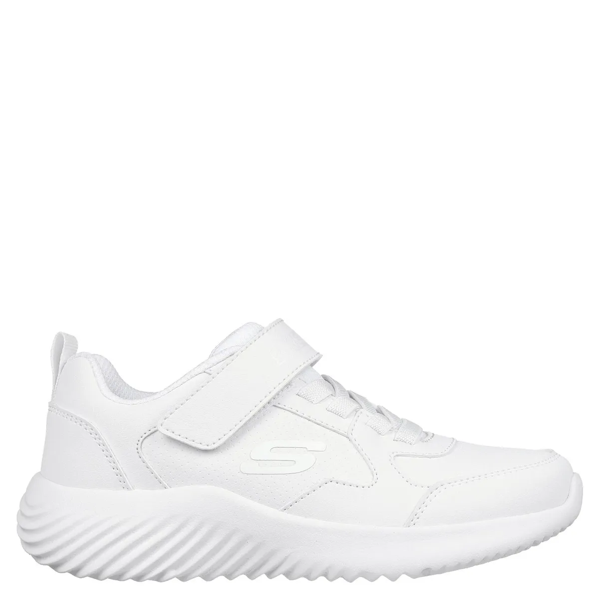 SKECHERS - Zapatilla Escolar Niño Blanco (26 a 35) Skechers