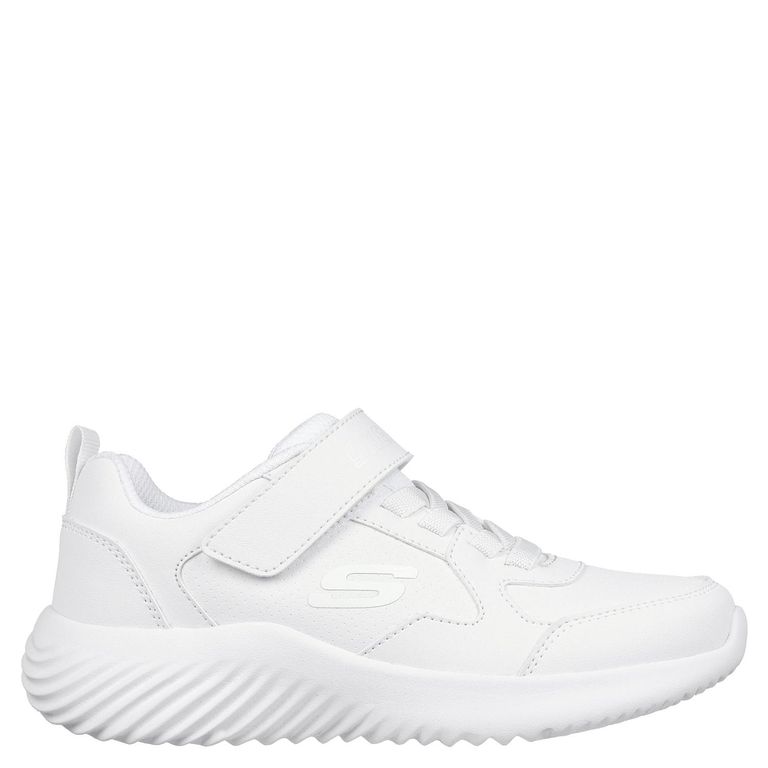 Zapatilla Escolar Niño Blanco (26 a 35)