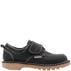 HUSH PUPPIES - Zapato Escolar Niña Cuero Negro (28 a 34)