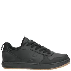 HUSH PUPPIES - Zapatilla Escolar Niño Cuero Negro (35 a 38)