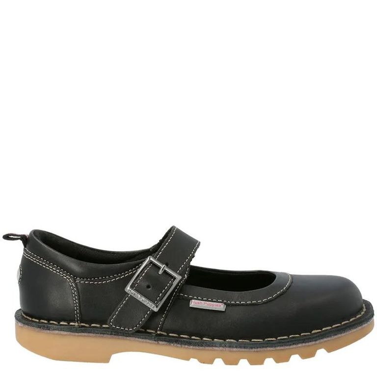 Zapato Escolar Niña Cuero Negro (28 a 34)