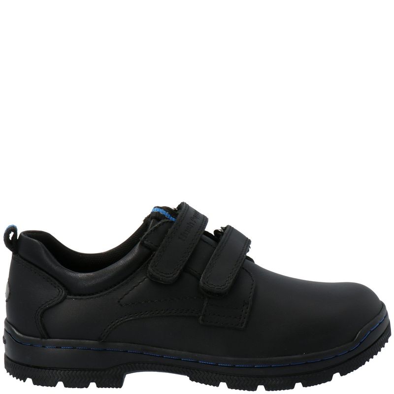 HUSH PUPPIES - Zapato Escolar Niño Cuero Negro (35 a 40) Hush Puppies