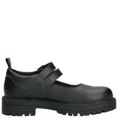 HUSH PUPPIES - Zapato Escolar Niña Cuero Negro (35 a 38)