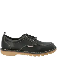 HUSH PUPPIES - Zapato Escolar Niña Cuero Negro (35 a 40)