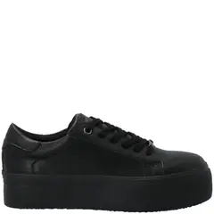 HUSH PUPPIES - Zapatilla Escolar Niña Cuero Negro (35 a 40)