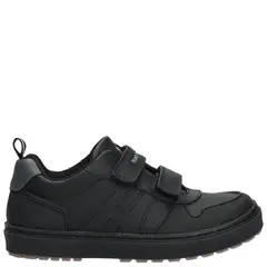 HUSH PUPPIES - Zapatilla Escolar Niño Cuero Negro (30 a 34)