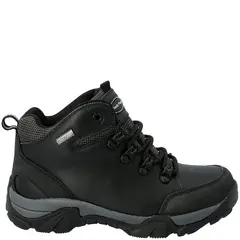 HUSH PUPPIES - Botín Escolar Niño Cuero Negro (30 a 34)