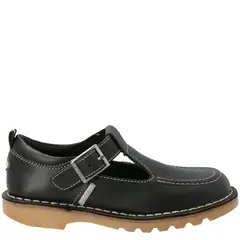 HUSH PUPPIES - Zapato Escolar Niña Cuero Negro (28 a 34)