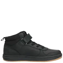 HUSH PUPPIES - Zapatilla Escolar Niño Cuero Negro (35 a 38)