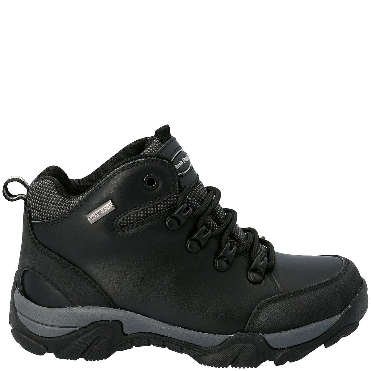 HUSH PUPPIES - Botín Niño Negro Hush Puppies