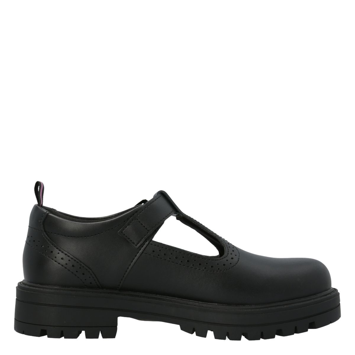 HUSH PUPPIES - Zapato Escolar Niña Cuero Negro (35 a 38) Hush Puppies