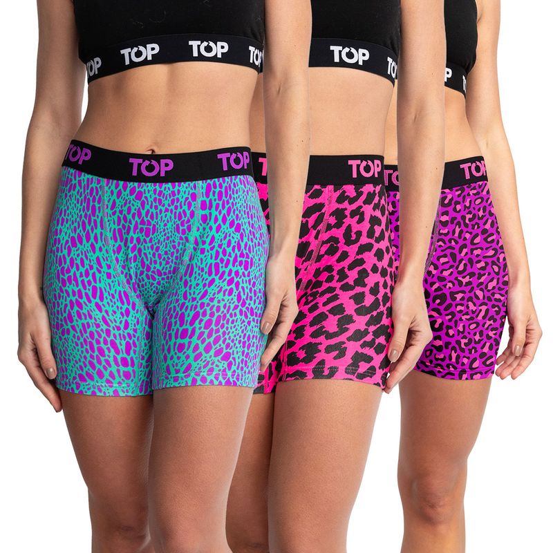 TOP - Pack De 3 Boxer Mujer Top
