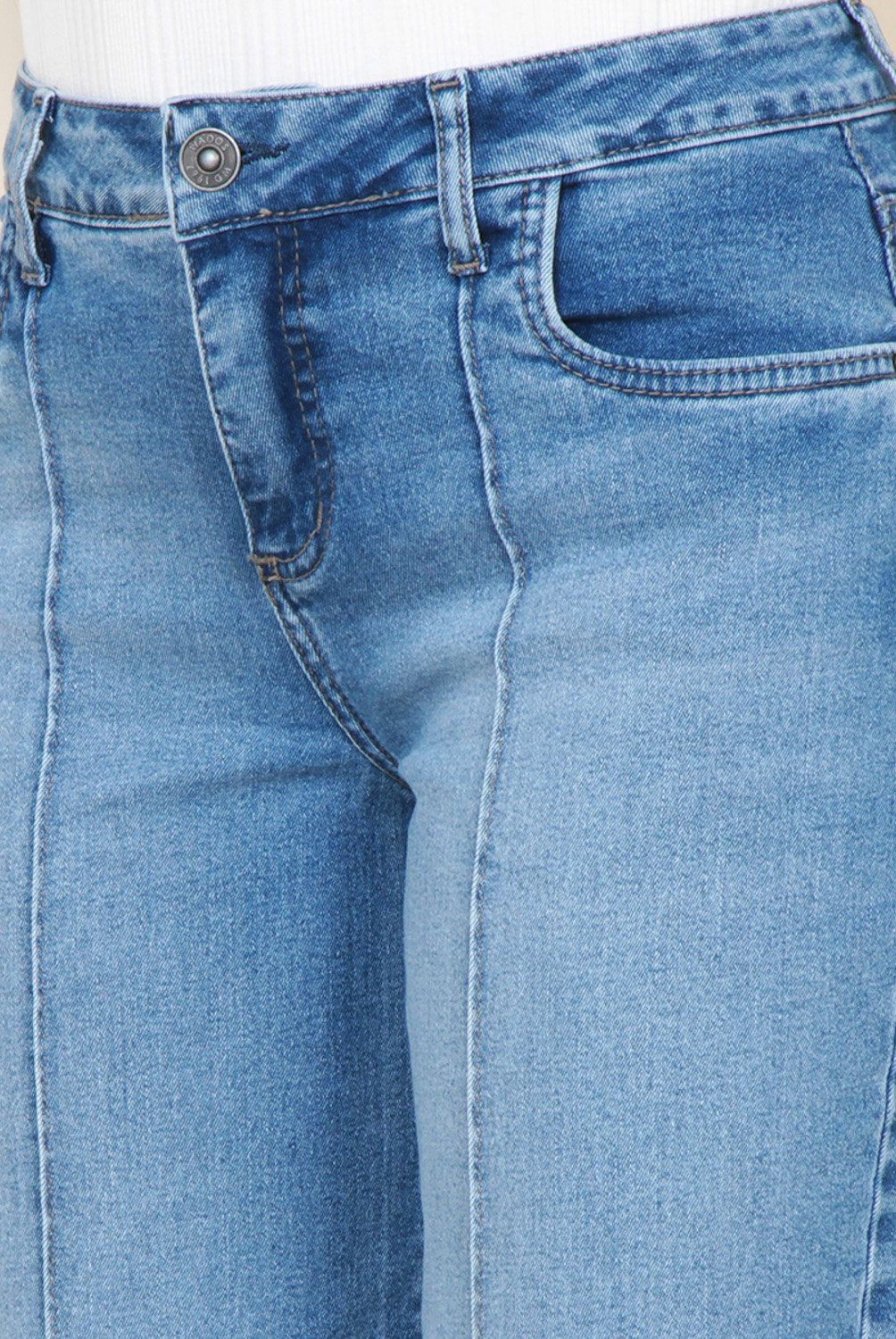 WADOS - Jeans Balloon Tiro Alto Mujer Wados