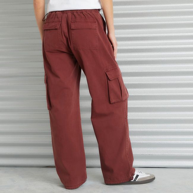 AMERICANINO - Jeans Cargo Tiro Medio Mujer Americanino