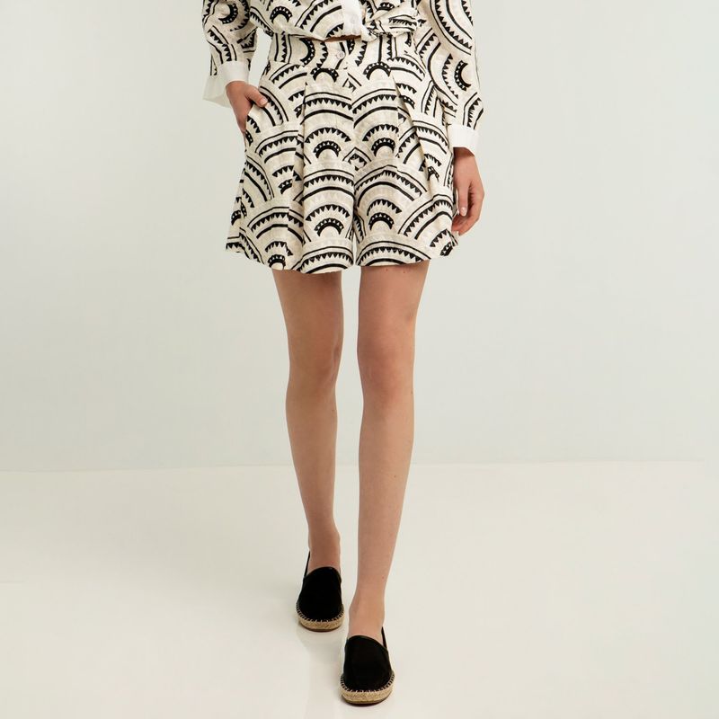 GREEK ARCHAIC KORI - Short Mujer Greek Archaic Kori