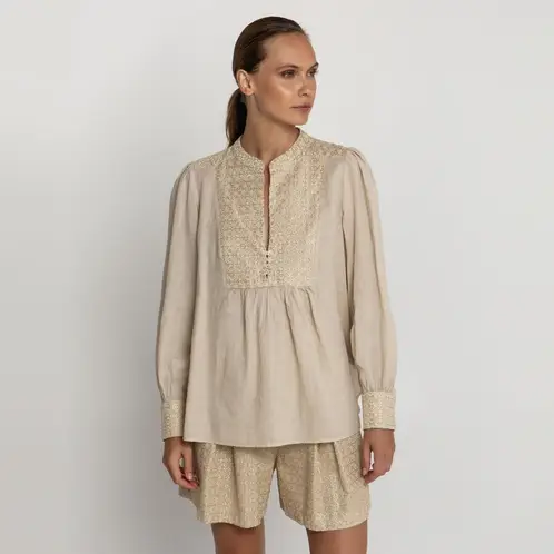 GREEK ARCHAIC KORI - Blusa Lisa Ml Mujer
