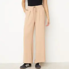 SYBILLA - Pantalón Relax Tiro Alto Mujer