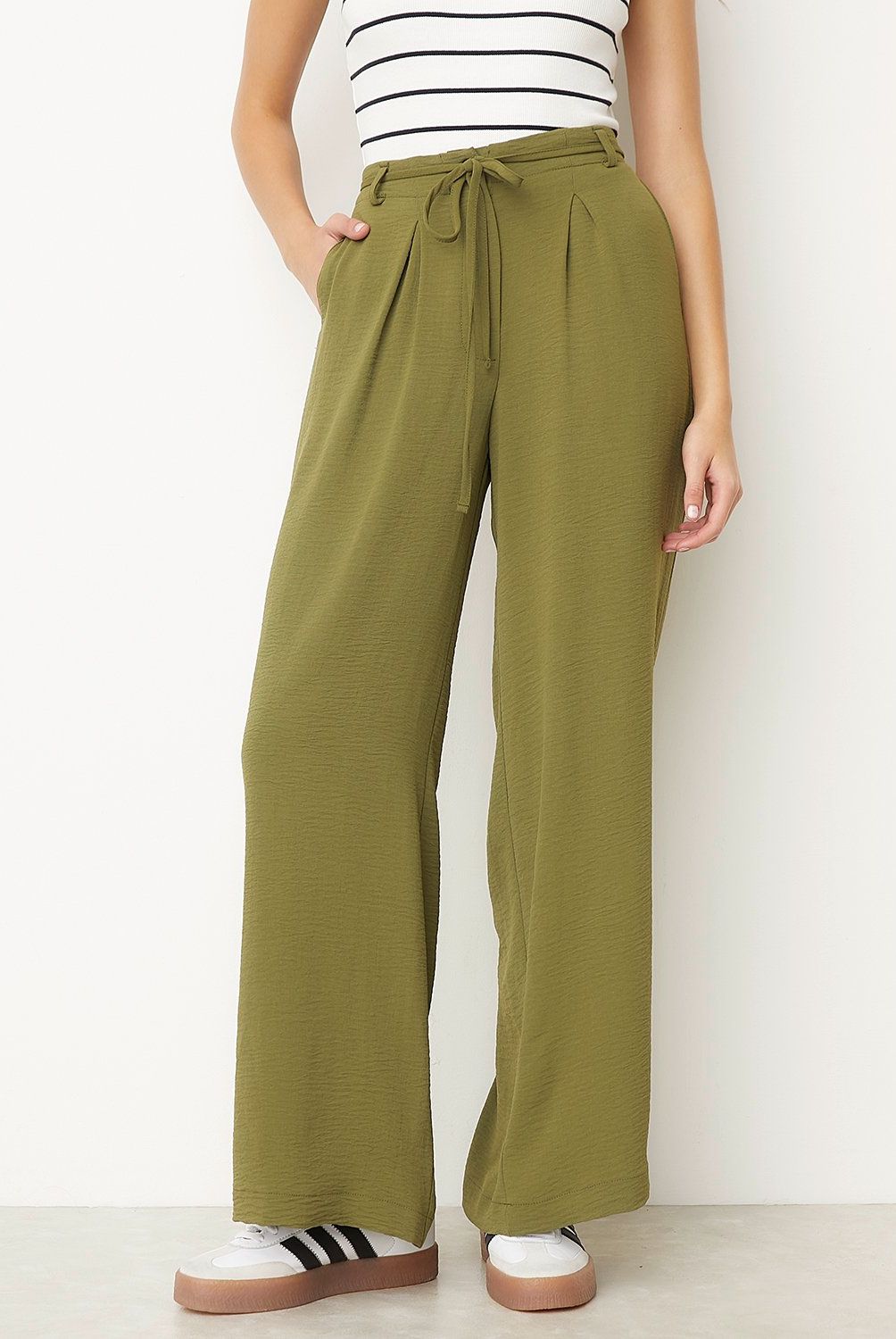 SYBILLA - Pantalón Sybilla Relax Tiro Alto Mujer