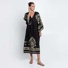 GREEK ARCHAIC KORI - Vestido Mujer