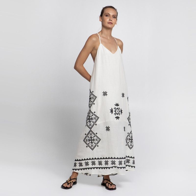 GREEK ARCHAIC KORI - Vestido Mujer Greek Archaic Kori