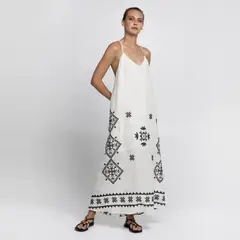 GREEK ARCHAIC KORI - Vestido Mujer