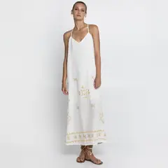 GREEK ARCHAIC KORI - Vestido Mujer