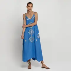 GREEK ARCHAIC KORI - Vestido Mujer