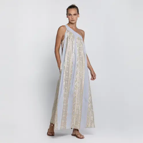 GREEK ARCHAIC KORI - Vestido Mujer