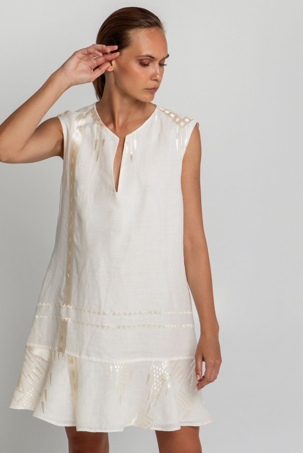 GREEK ARCHAIC KORI - Vestido Mujer Greek Archaic Kori