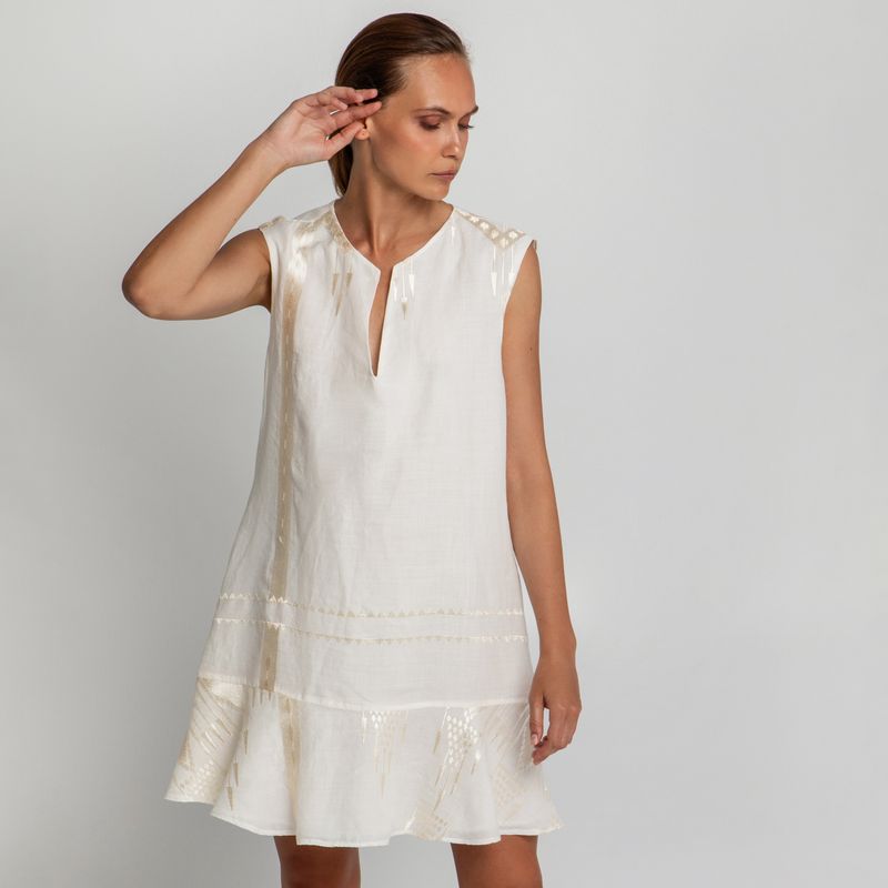 GREEK ARCHAIC KORI - Vestido Mujer Greek Archaic Kori