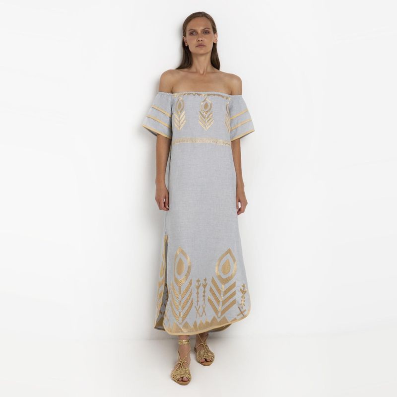 GREEK ARCHAIC KORI - Vestido Mujer Greek Archaic Kori