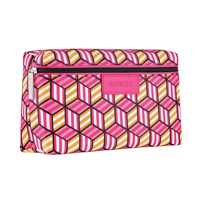 CLINIQUE - Estuche Rosa Geométrico Clinique