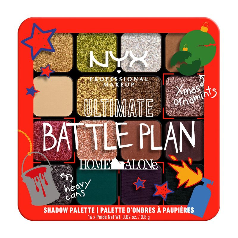 NYX PROFESSIONAL MAKEUP - Paleta De Sombras Home Alone 16 Ultima Shdw Nyx Professional Makeup