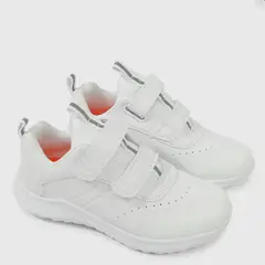 COLLOKY - Zapatilla Escolar Unisex Blanco (23 a 29)