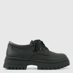 COLLOKY - Zapato Niña Cuero Negro (34 a 38)