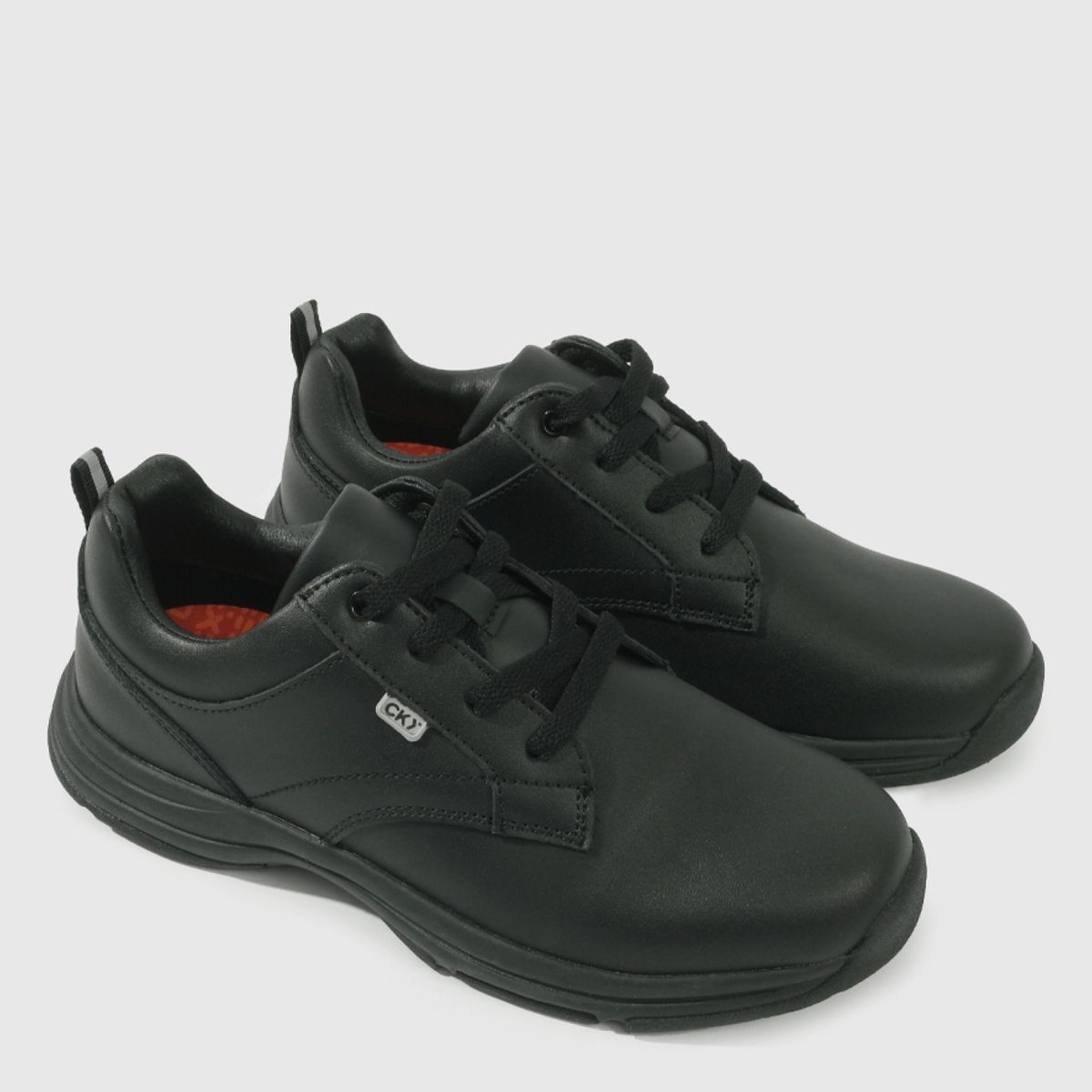 COLLOKY - Zapato Niño Cuero Negro (34 a 39) Colloky